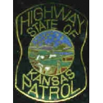 KANSAS HIGHWAY PATROL MINI PATCH PIN